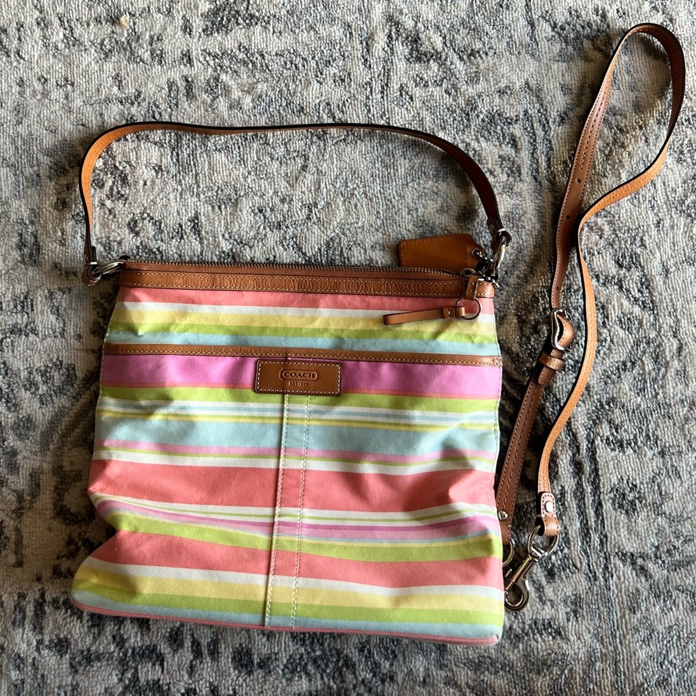 Vintage Coach Summer Bag